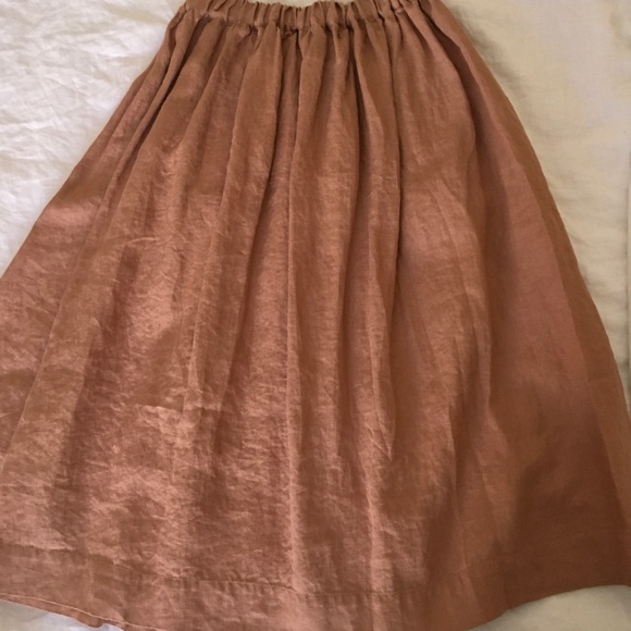 Not perfect linen 1950’s skirt - Picture 5 of 9